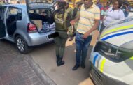 Hijacked vehicle recovered and vehicle stopped that was involved in an armed robbery in Gauteng