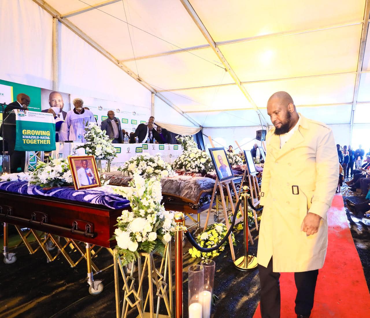 Compassion emptied by mourners and shared with bereaved families
