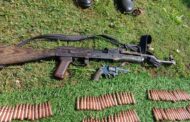 An AK-47 rifle as well as 1991 live rounds of ammunition seized during Operation Safer Festive Season/Vala Umgodi in Sabie