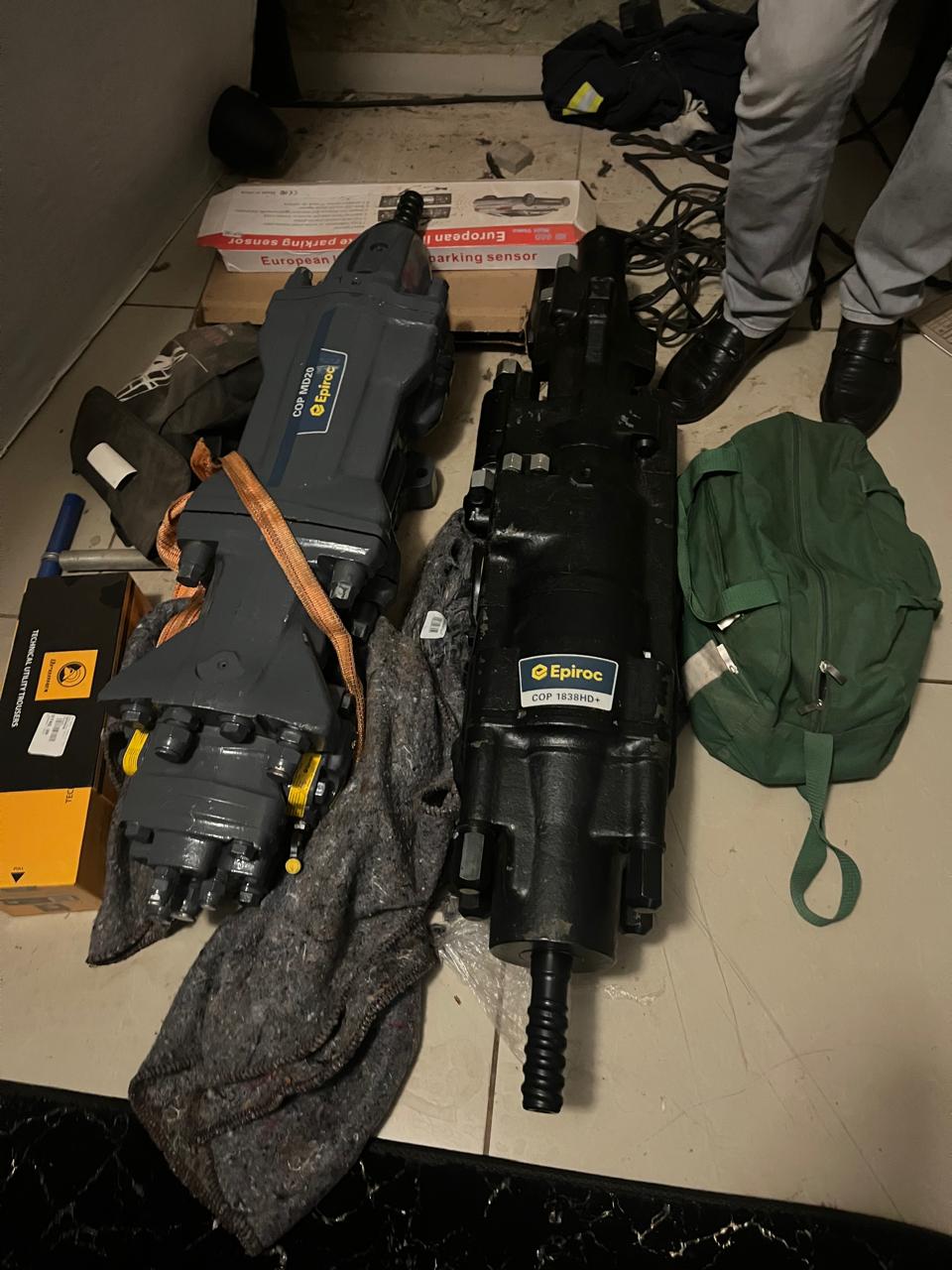 Three male suspects remanded in police custody following a business burglary and possession of stolen property worth millions of rands