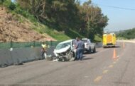 Active collision on the N3 eastbound just before the split to the N2 in the Durban area