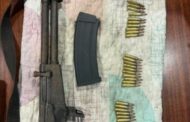 Anti-Gang Unit recovers an assault rifle as well as an explosive device in an informal settlement in Bishop Lavis
