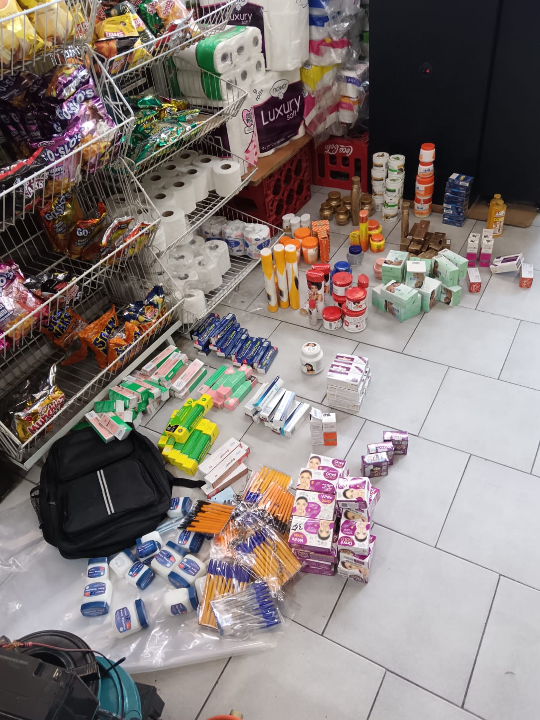 Gauteng police arrest three suspects for dealing in illicit goods
