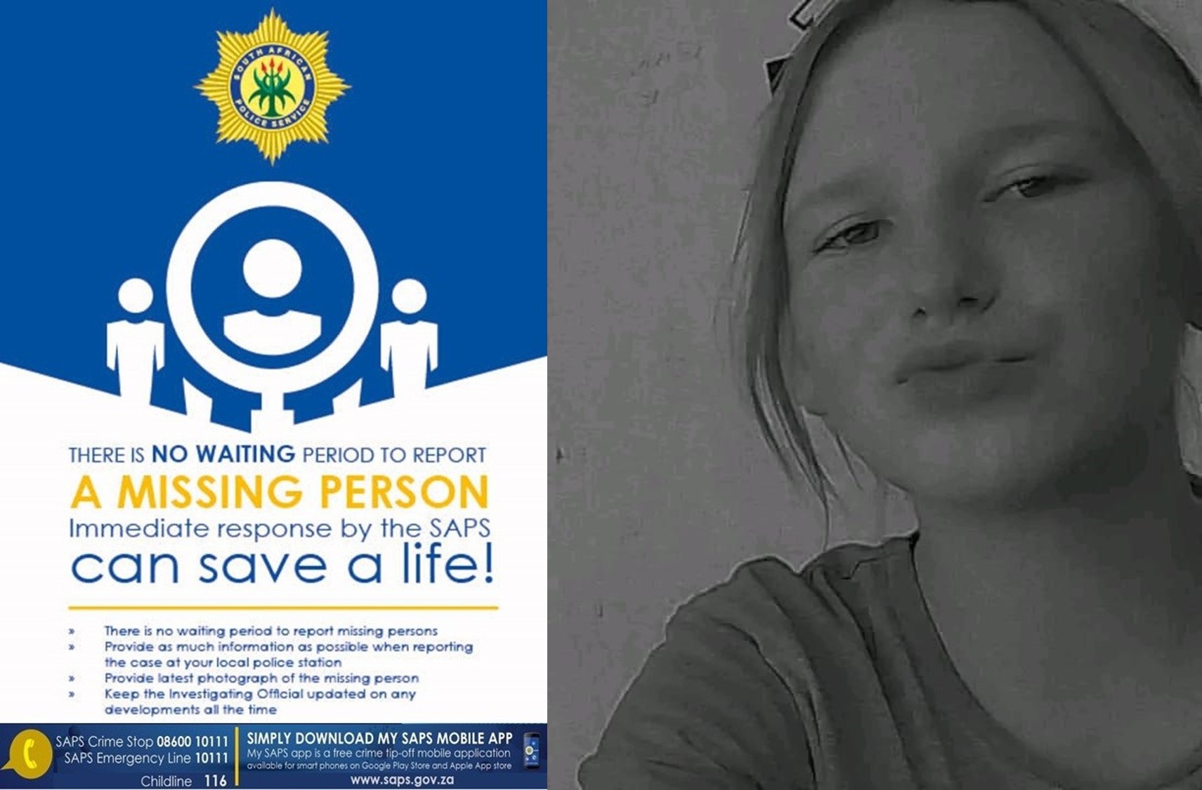 Postmasburg SAPS investigates a missing person's case