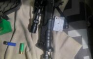 A 45-year-old Josephus Johannes Muller was arrested for possession of unlicensed firearms at Nooitgedacht farm near Delareyville