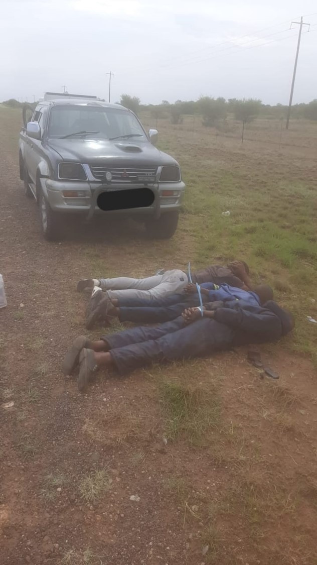 Three suspects arrested for possession of a stolen vehicle