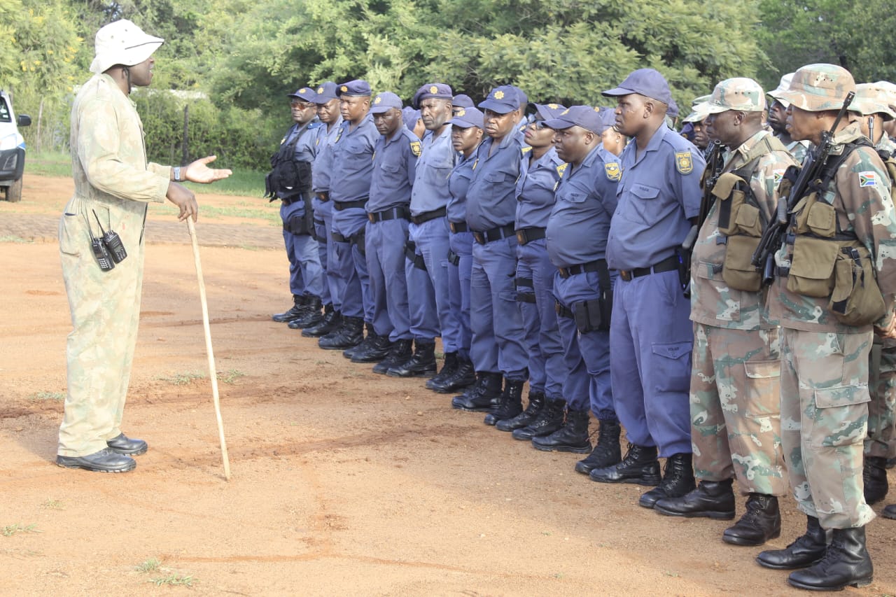 Three suspects busted for illegal mining in Letsitele and police visibility conducted in the mining areas