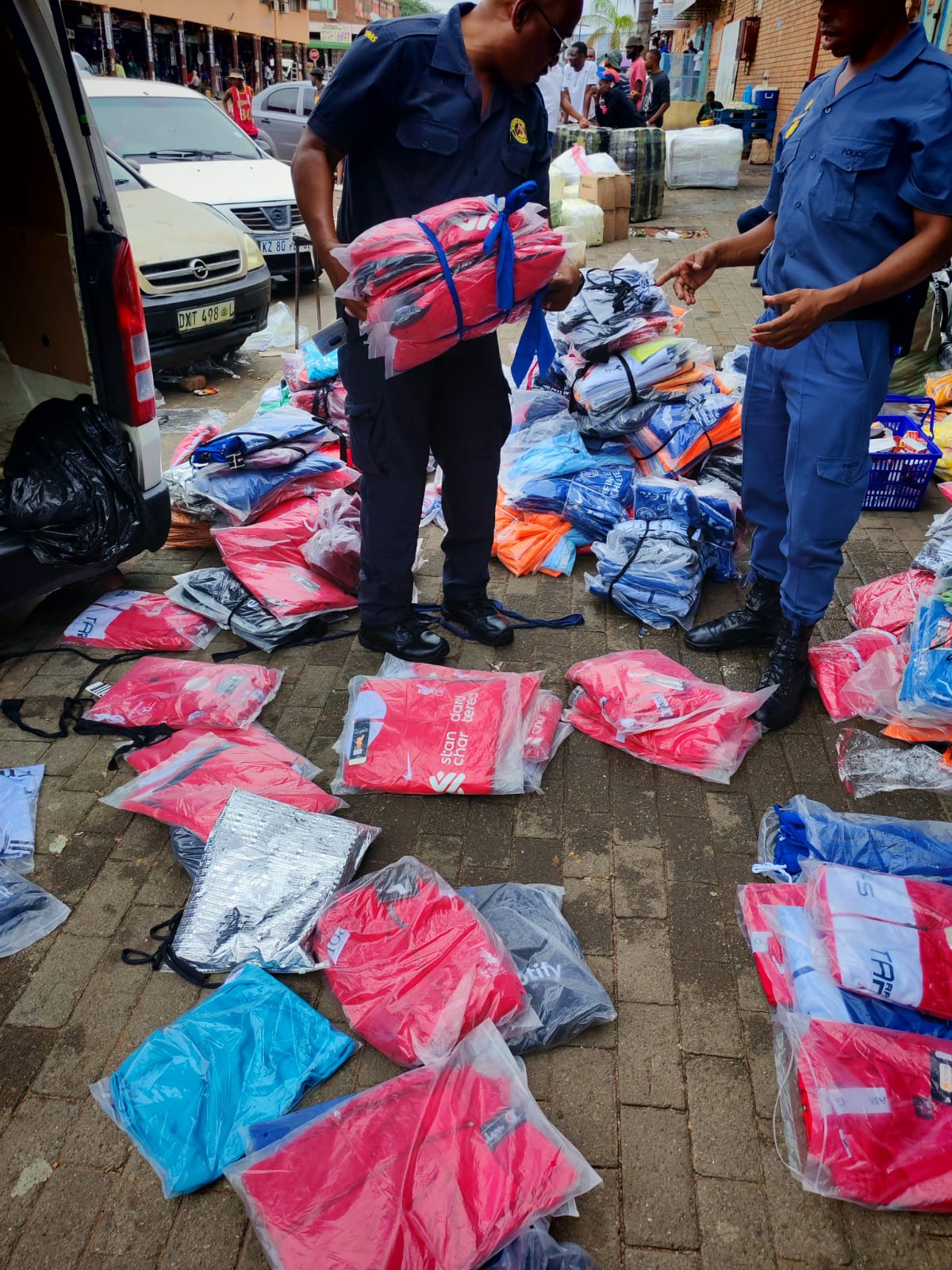 Over R7 million worth of counterfeit goods and illicit cigarettes seized during joint operation in Vhembe District