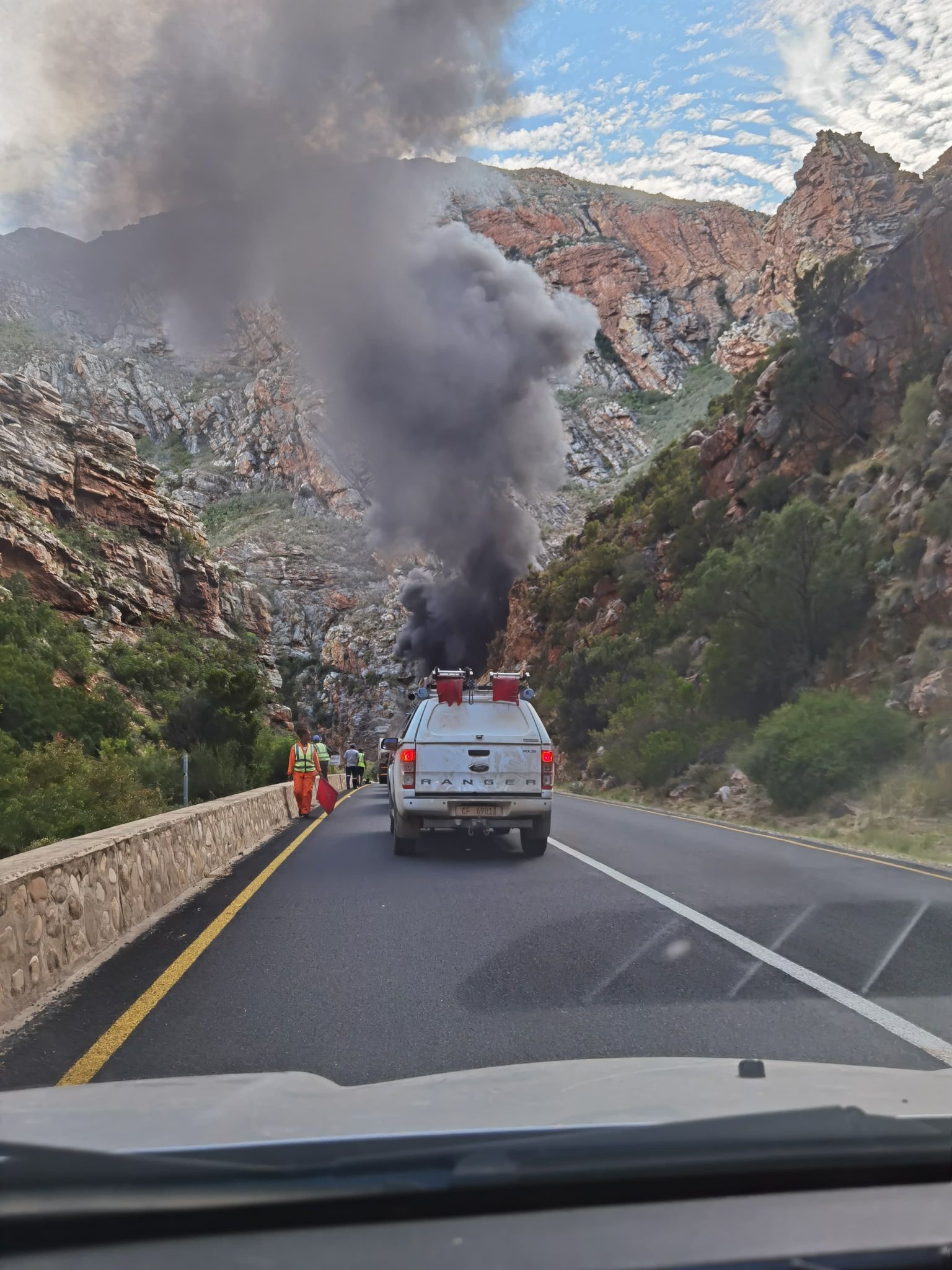 Meiringspoort currently closed