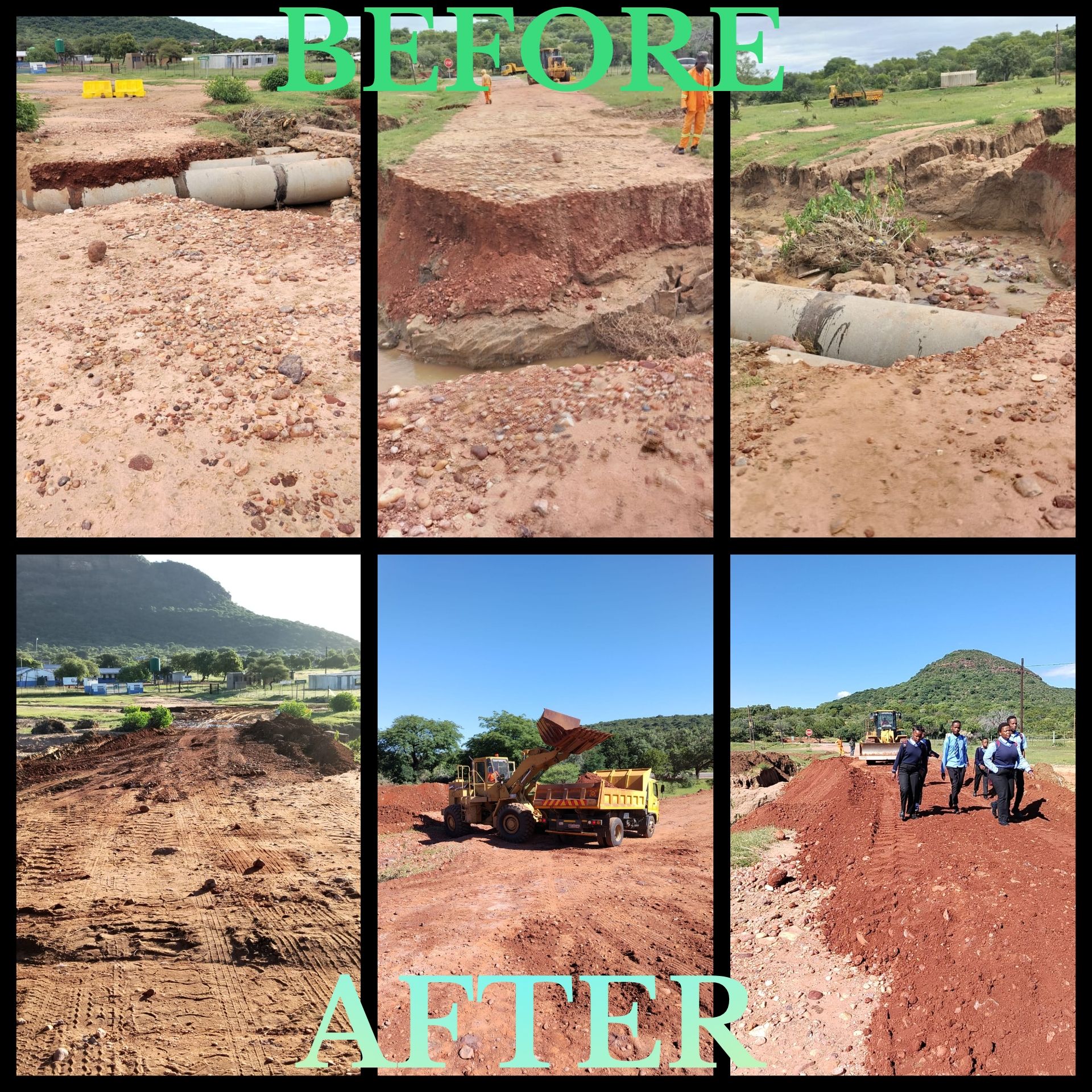 Service delivery initiative work in progress on Road D3274