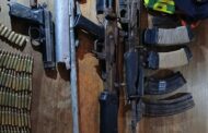 Five unlicensed firearms off the streets and confiscated