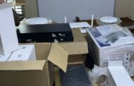 Police arrest suspect for the possession of presumed stolen property