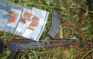 An AK47 amongst the firearms recovered in Johannesburg during operations