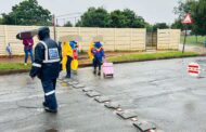 Scholar patrol inspection at Birchleigh Primary School in the Kempton Park area