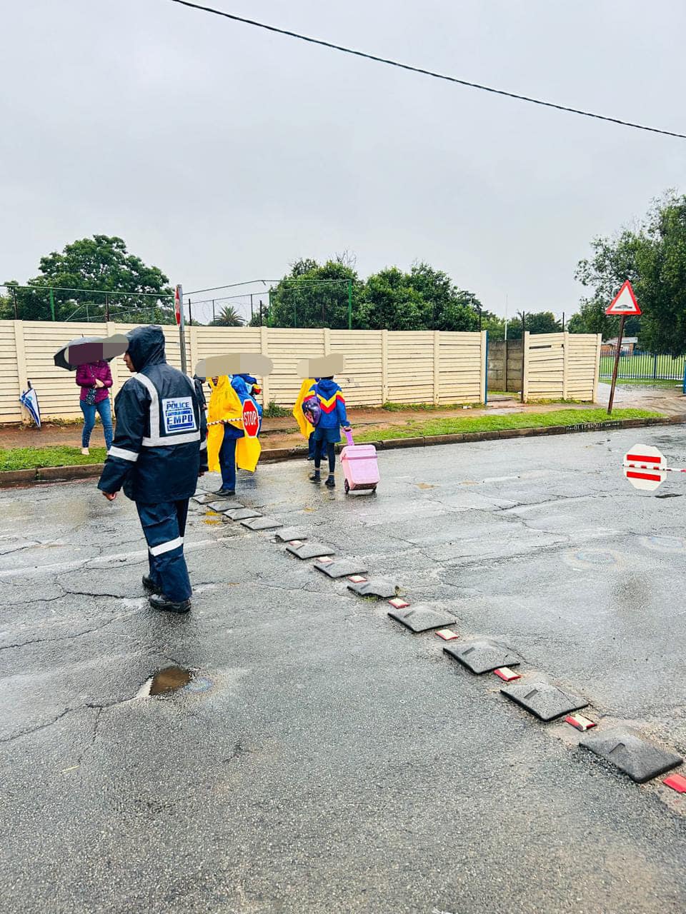 Scholar patrol inspection at Birchleigh Primary School in the Kempton Park area