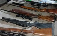 Kleinvlei Police recover firearms and ammunition
