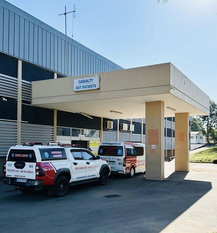Suspect with gunshot wounds located in a hospital in Durban