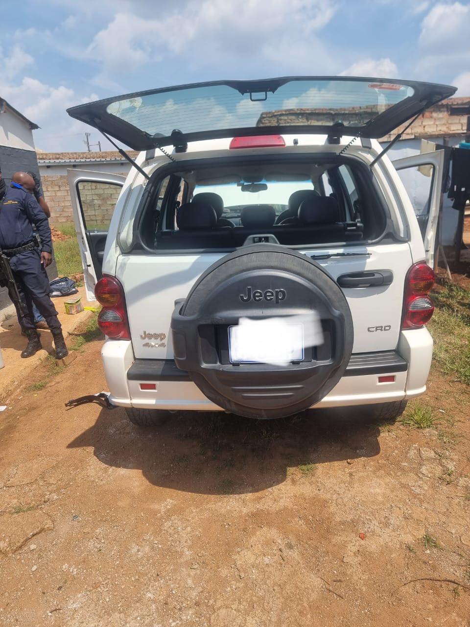 TMPD Tactical Unit members recovered two stolen vehicles in Nellmapius