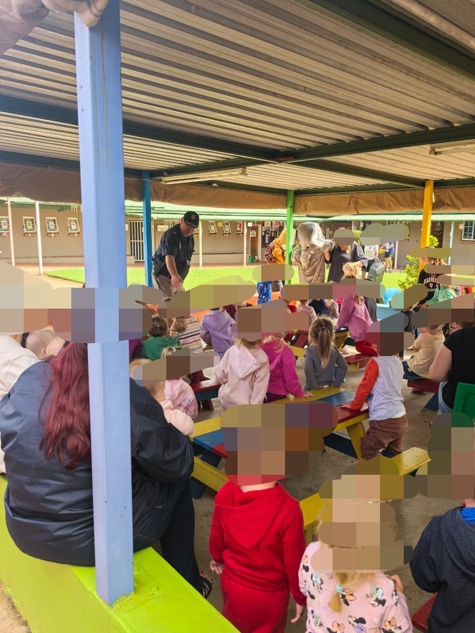 School safety talk at Impala Nursery School in the Kempton Park area