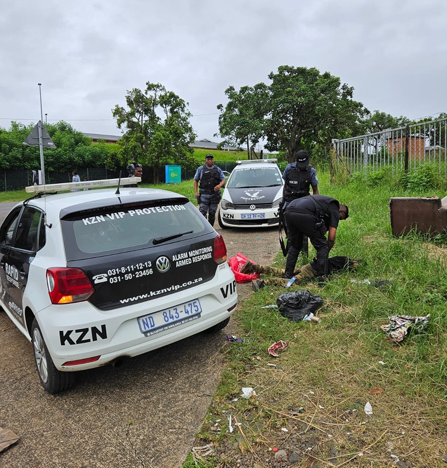 Attempted Home Invasion Suspect Apprehended by members of KZNVIP In Whipclay, Phoenix