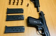 Public order police confiscate firearms during early morning operations
