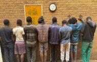Nine suspects arrested for illegal mining in the Kingsway area