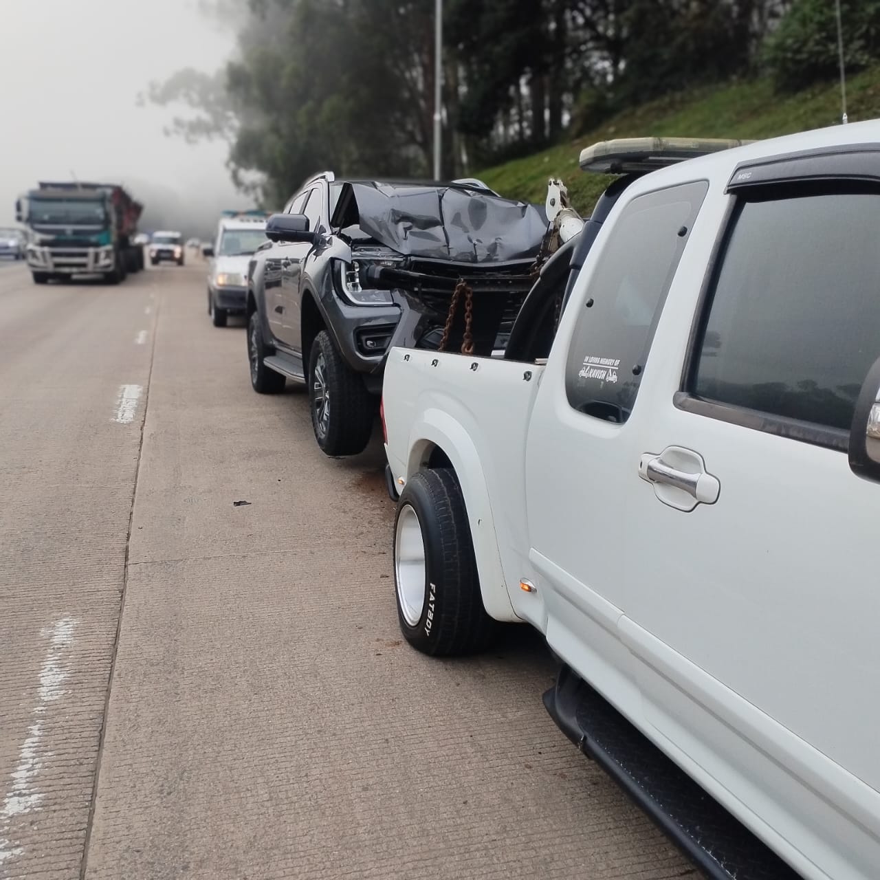 Collision on the N3 Northbound after Peter Brown before Hilton