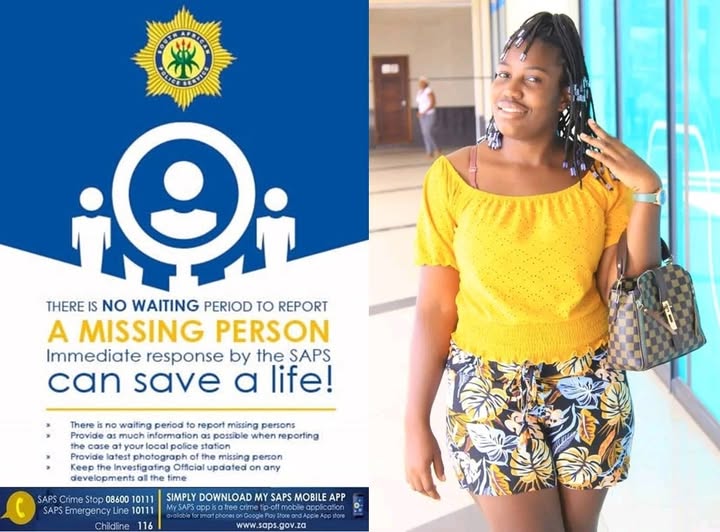 Search for a Missing Person from Namibia