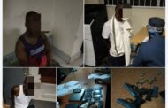 The Durban Metro Police Service Drug Team swoops down on a known hideout in Cato Manor