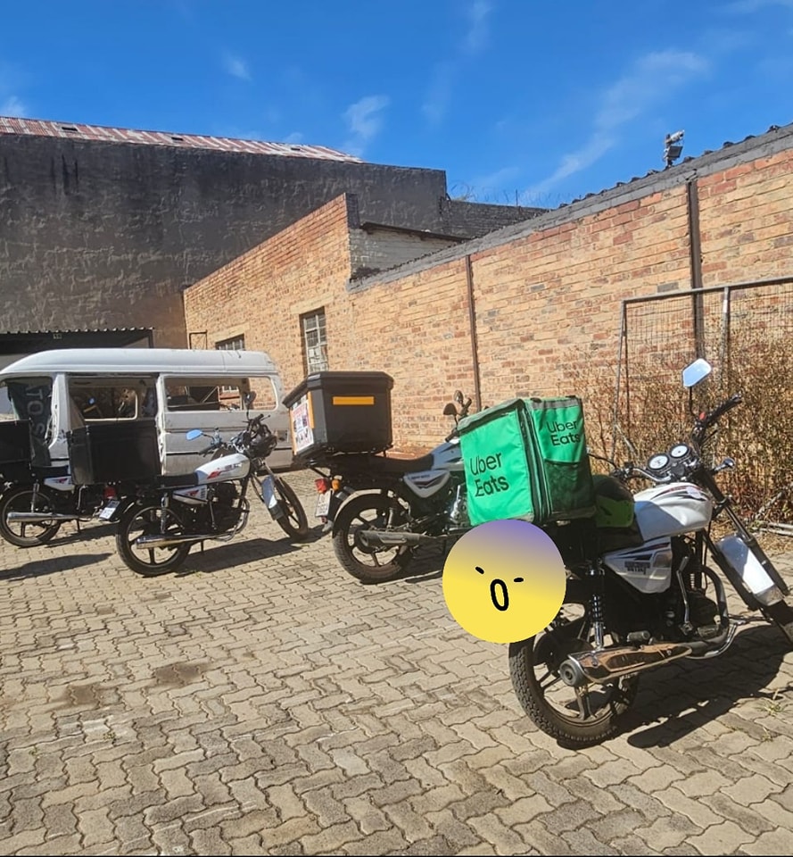 Five food delivery motorbikes impounded in the Tshwane CBD for being unroadworthy