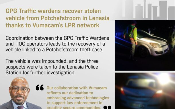 Technology used to track and recover stolen vehicle in Lenasia