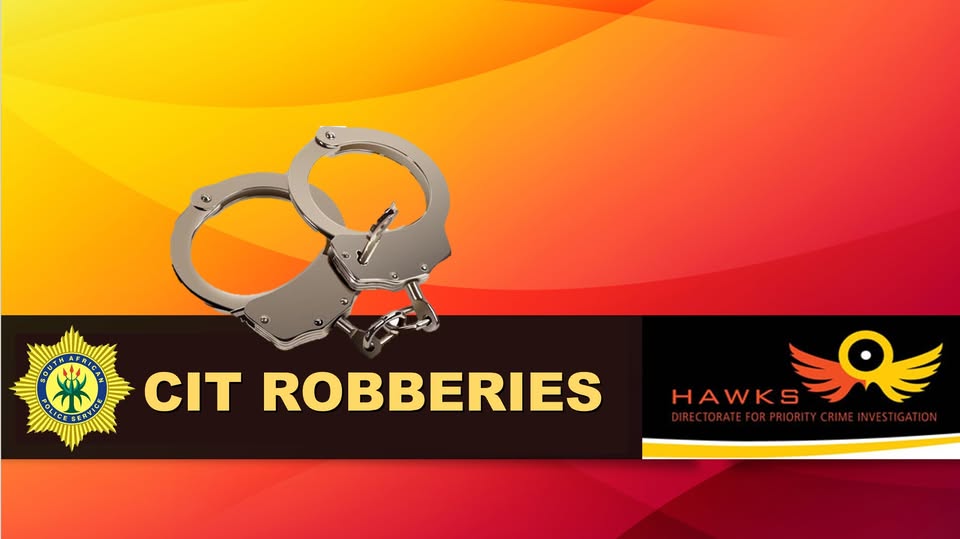 Hawks requisitioned a cash-in-transit robbery suspect