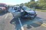 Elderly female injured in a road crash on the R61 in Palm Beach