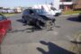 Two vehicles collided at an intersection in Shelly Beach
