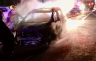 Vehicle Gutted In Fire: Quarry Heights - KZN