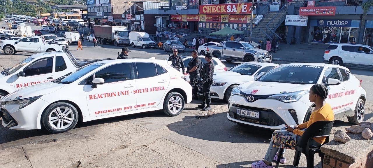 Security officers deployed to address increased vehicle crime in the Verulam CBD on market days