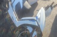 Two light motor vehicles and a motorbike collided on Cradock Road near Thrichardt Road in Lyttleton