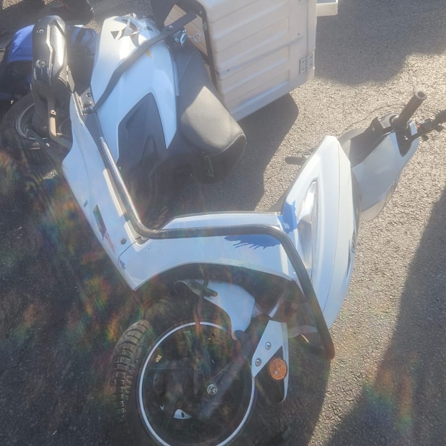 Two light motor vehicles and a motorbike collided on Cradock Road near Thrichardt Road in Lyttleton
