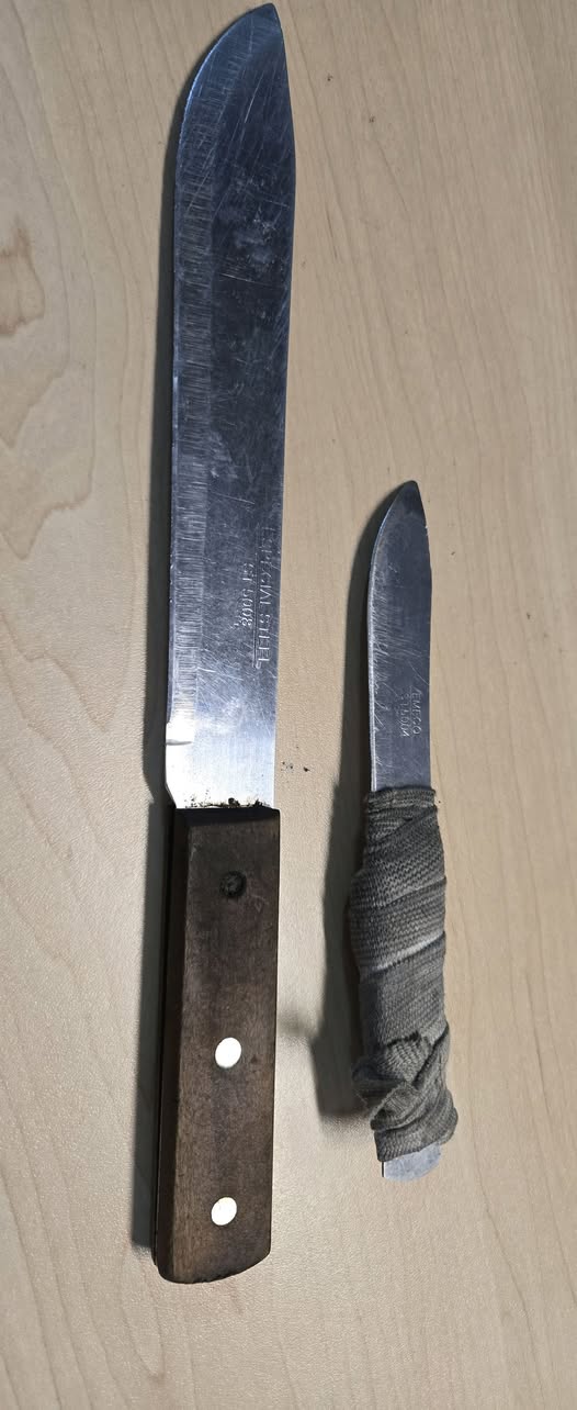 Dangerous Weapons Recovered During Area Cleanup in Milton Road, Durban