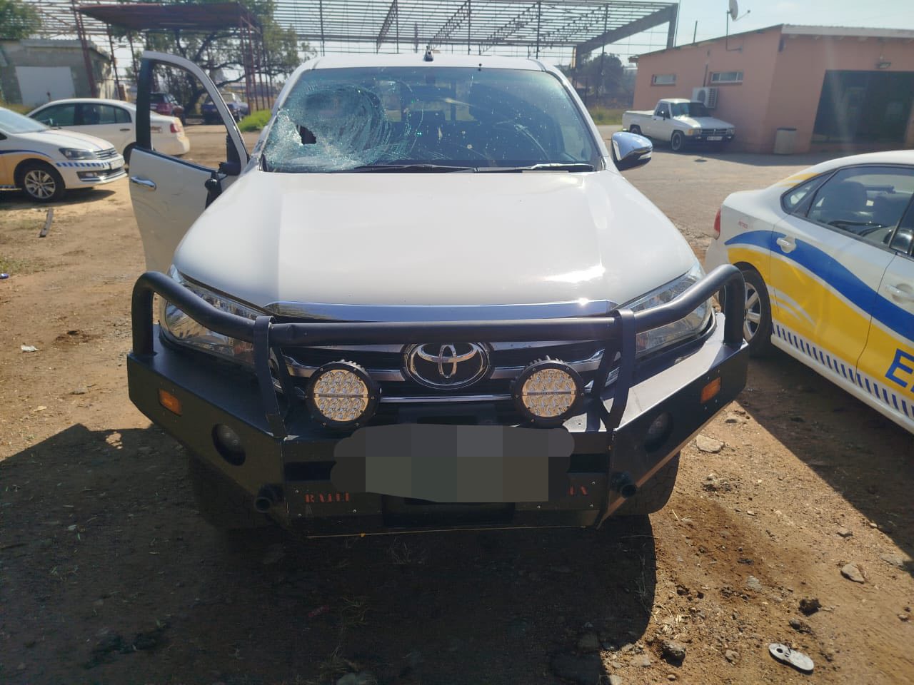 Suspect detained at Ivory Park Police Station and a case of possession of stolen vehicle was registered