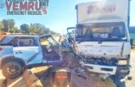 Truck collision on Garsfontein road in Constantiapark