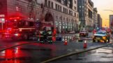 Underground cable fire in the Johannesburg CBD