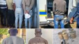 Seven undocumented persons arrested with gold-bearing material during Operation Vala Umgodi