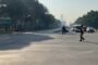 Tshwane traffic officials managing traffic flow due to a power outage in the CBD