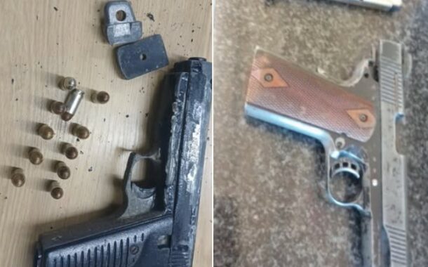 Two suspects behind bars for possession of unlicensed firearms and ammunition