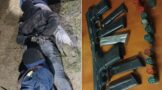 Joburg District police recover unlicensed firearms, live rounds and arrest suspects during an economic infrastructure operation