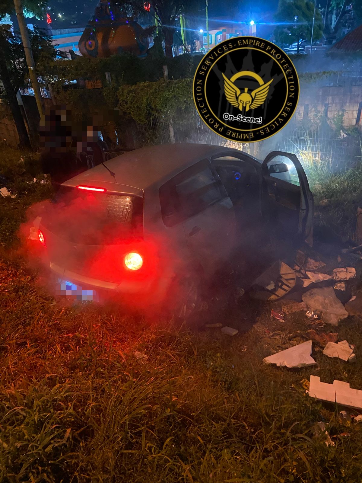 Driver reportedly under the influence of alcohol crashes down embankment in Phoenix