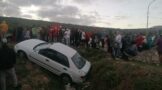 Vehicle left the roadway in Diaz road, Saldanha