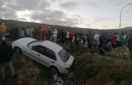 Vehicle left the roadway in Diaz road, Saldanha