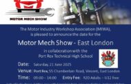 Just three weeks to East London's Motor Mech Show at Port Rex
